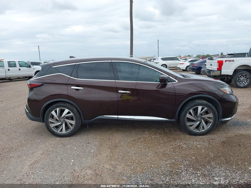 2019 Nissan Murano Sl VIN: 5N1AZ2MJ1KN102286 Lot: 43799010