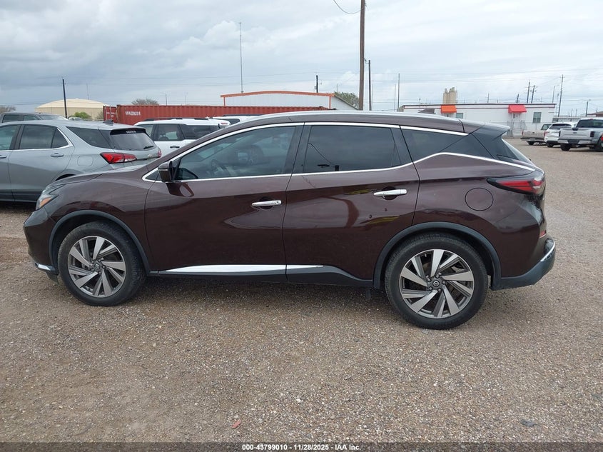 2019 Nissan Murano Sl VIN: 5N1AZ2MJ1KN102286 Lot: 43799010
