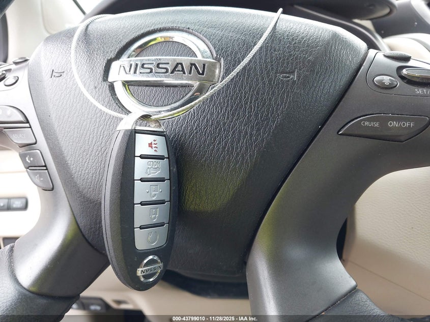 2019 Nissan Murano Sl VIN: 5N1AZ2MJ1KN102286 Lot: 43799010