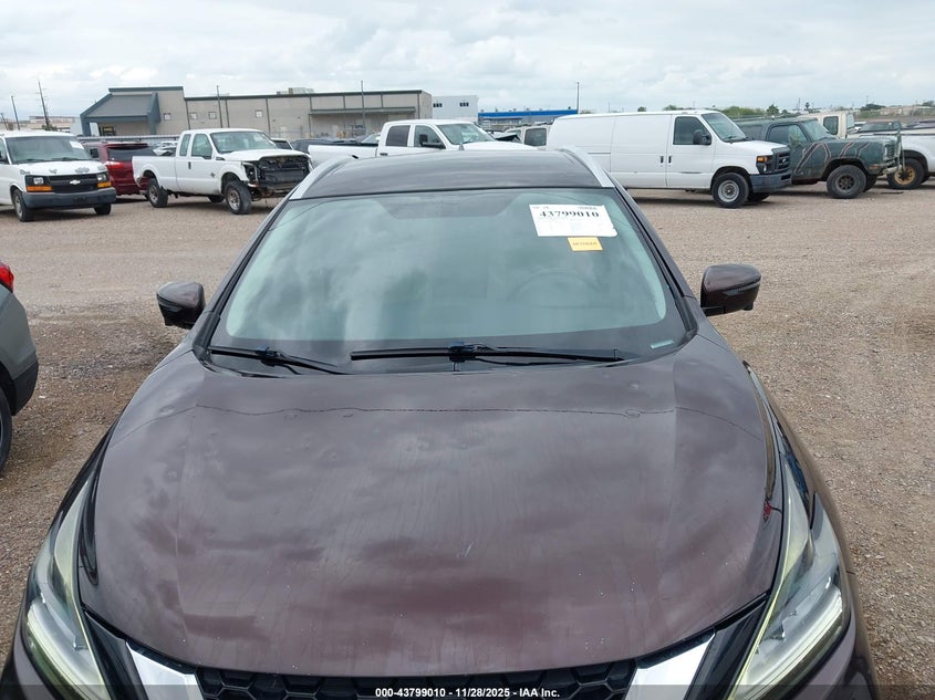 2019 Nissan Murano Sl VIN: 5N1AZ2MJ1KN102286 Lot: 43799010
