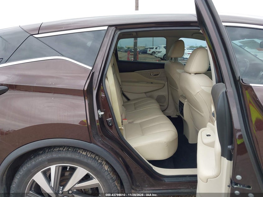 2019 Nissan Murano Sl VIN: 5N1AZ2MJ1KN102286 Lot: 43799010