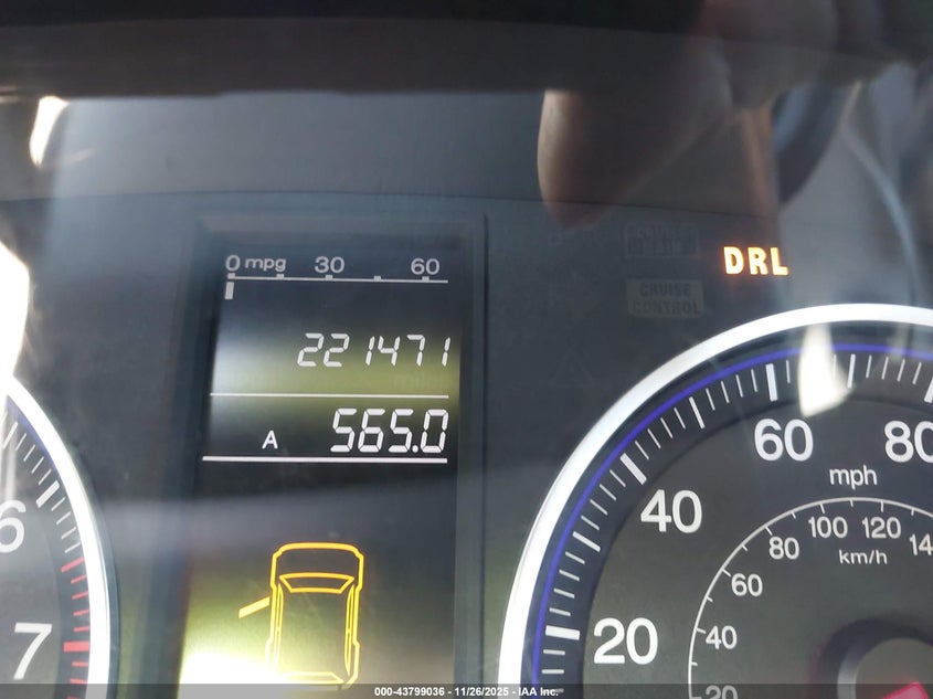 2008 Honda Cr-V Lx VIN: 3CZRE38308G704841 Lot: 43799036