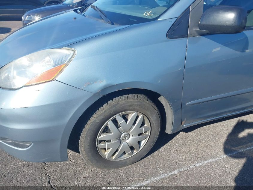 2007 Toyota Sienna Ce VIN: 5TDZK23C87S061252 Lot: 43799053