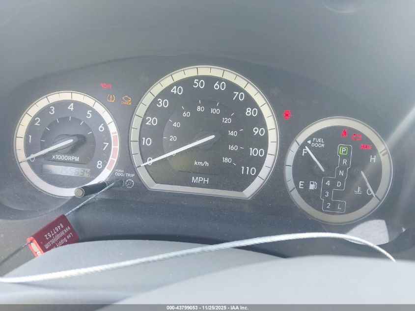 2007 Toyota Sienna Ce VIN: 5TDZK23C87S061252 Lot: 43799053