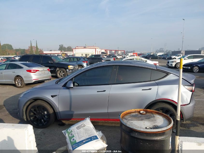 2023 Tesla Model Y Awd/Long Range Dual Motor All-Wheel Drive VIN: 7SAYGAEE6PF751319 Lot: 43799084