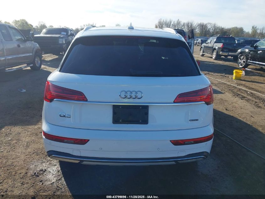 2021 Audi Q5 Premium Plus 45 Tfsi Quattro S Tronic VIN: WA1BAAFY9M2017506 Lot: 43799096