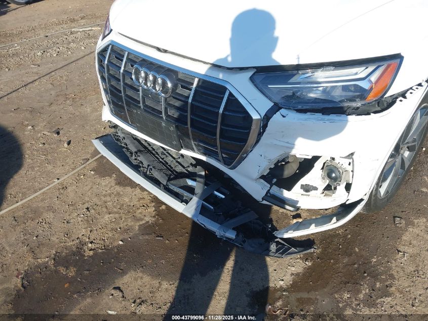 2021 Audi Q5 Premium Plus 45 Tfsi Quattro S Tronic VIN: WA1BAAFY9M2017506 Lot: 43799096