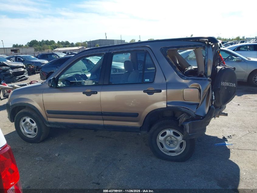 2003 Honda Cr-V Lx VIN: JHLRD684X3C010093 Lot: 43799101