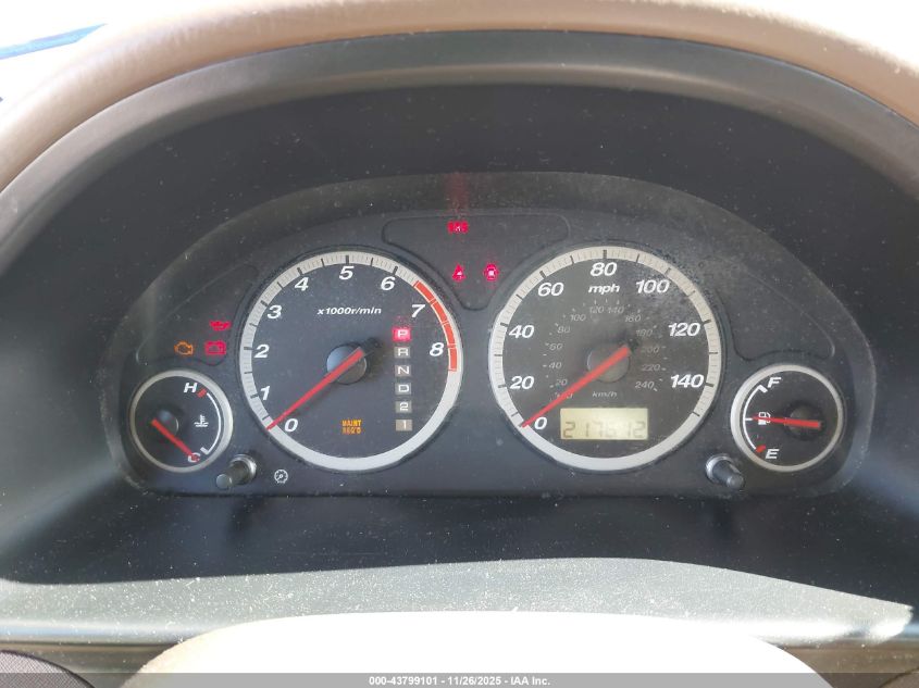 2003 Honda Cr-V Lx VIN: JHLRD684X3C010093 Lot: 43799101