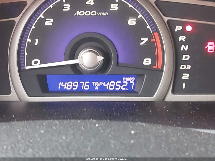 2007 Honda Civic Lx VIN: 1HGFA165X7L017351 Lot: 43799112