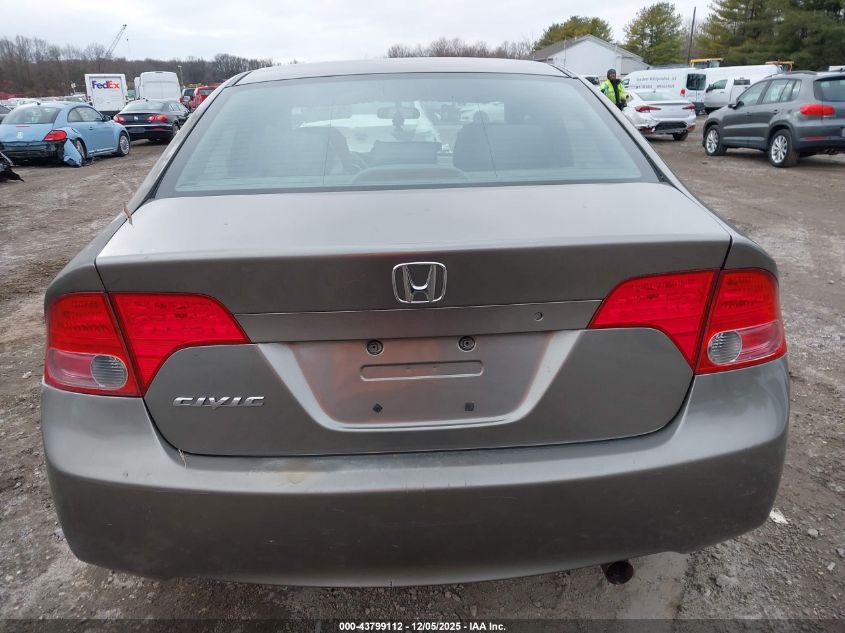 2007 Honda Civic Lx VIN: 1HGFA165X7L017351 Lot: 43799112