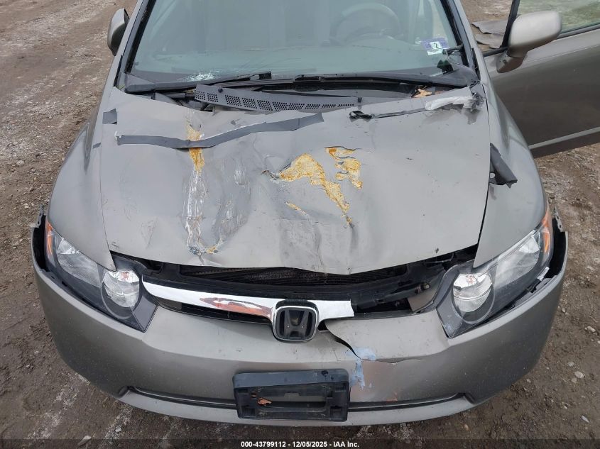 2007 Honda Civic Lx VIN: 1HGFA165X7L017351 Lot: 43799112