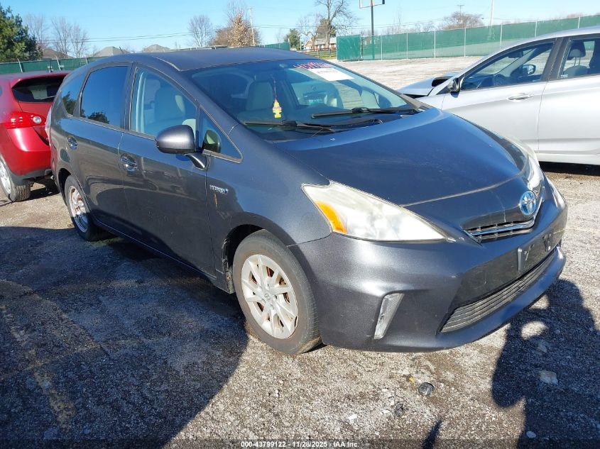 TOYOTA PRIUS V THREE