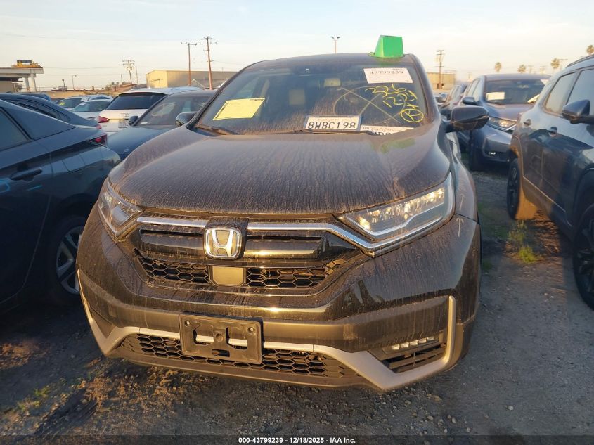 2021 Honda Cr-V Hybrid Ex-L VIN: 7FART6H84ME007170 Lot: 43799239