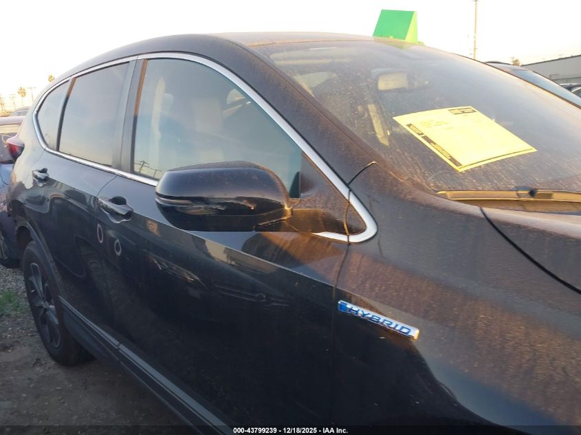 2021 Honda Cr-V Hybrid Ex-L VIN: 7FART6H84ME007170 Lot: 43799239