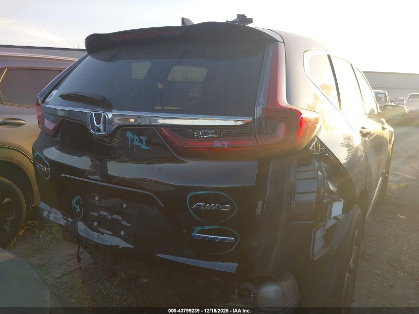 2021 Honda Cr-V Hybrid Ex-L VIN: 7FART6H84ME007170 Lot: 43799239