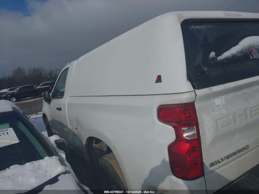 2023 Chevrolet Silverado 1500 2Wd Standard Bed Wt VIN: 3GCNAAEK3PG316677 Lot: 43799247