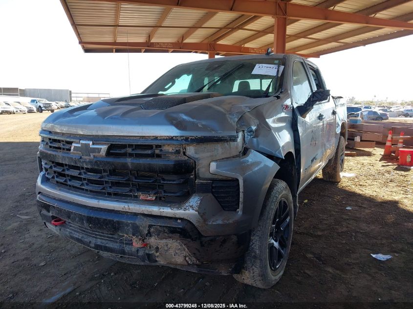 2025 Chevrolet Silverado 1500 4Wd Short Bed Lt Trail Boss VIN: 3GCUKFED5SG206875 Lot: 43799248