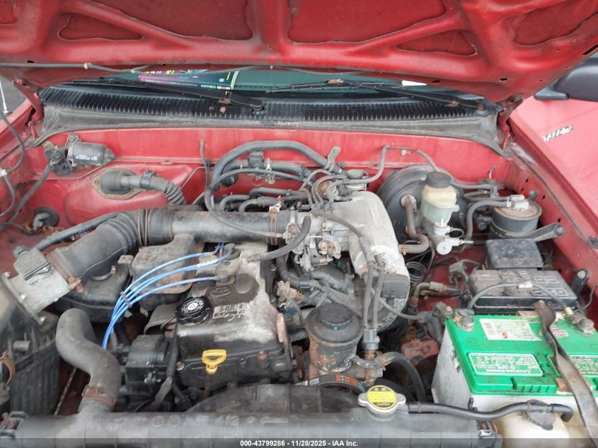 1995 Toyota Tacoma Xtracab VIN: 4TAUN73C7SZ081493 Lot: 43799286