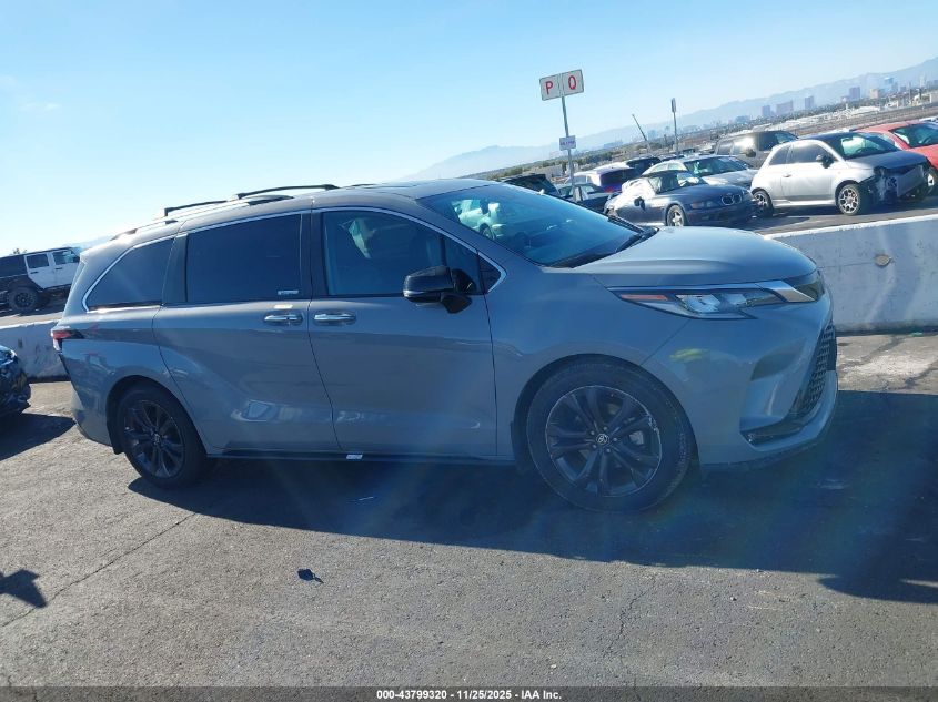 2024 Toyota Sienna Xse VIN: 5TDCRKECXRS181135 Lot: 43799320