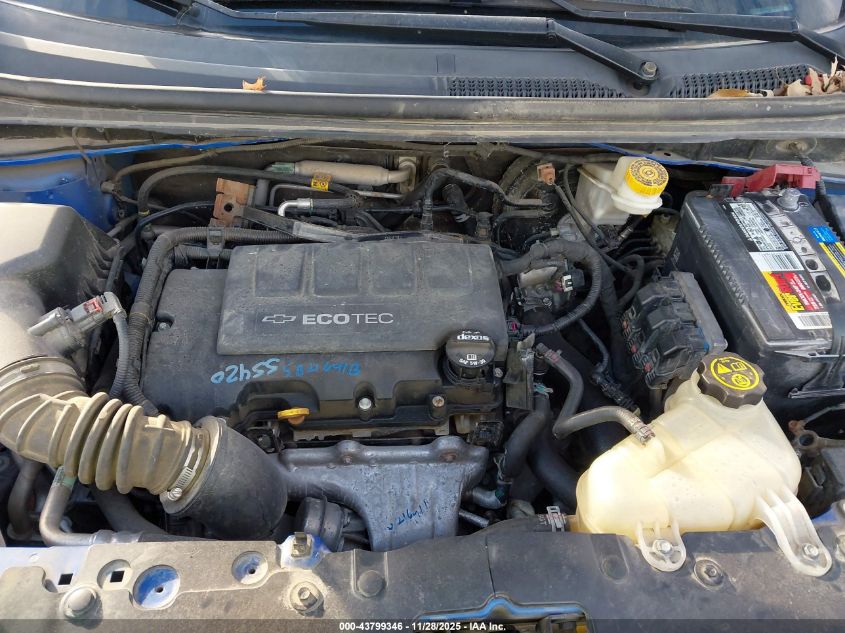 2020 Chevrolet Sonic Fwd Ls VIN: 1G1JB5SB9L4100260 Lot: 43799346