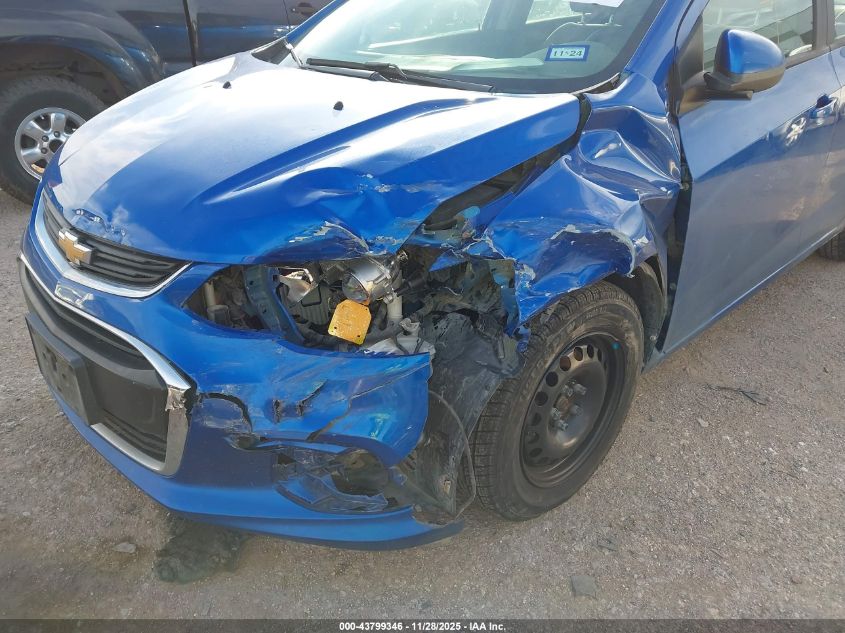 2020 Chevrolet Sonic Fwd Ls VIN: 1G1JB5SB9L4100260 Lot: 43799346