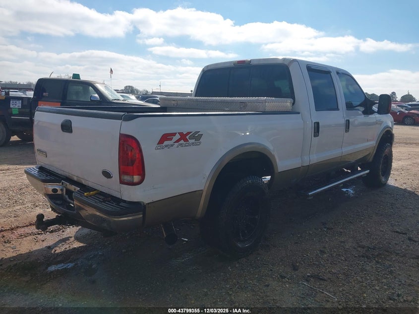 1FTSW21P65EA67548 2005 FORD F250 photo no. 4