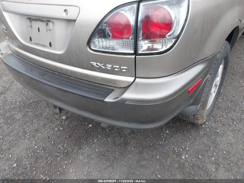 2001 Lexus Rx 300 VIN: JTJHF10U810229664 Lot: 43799357