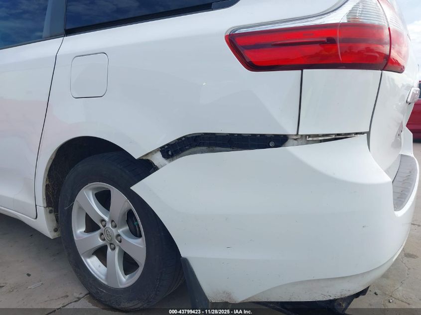 2017 Toyota Sienna Le 8 Passenger VIN: 5TDKZ3DC3HS900338 Lot: 43799423