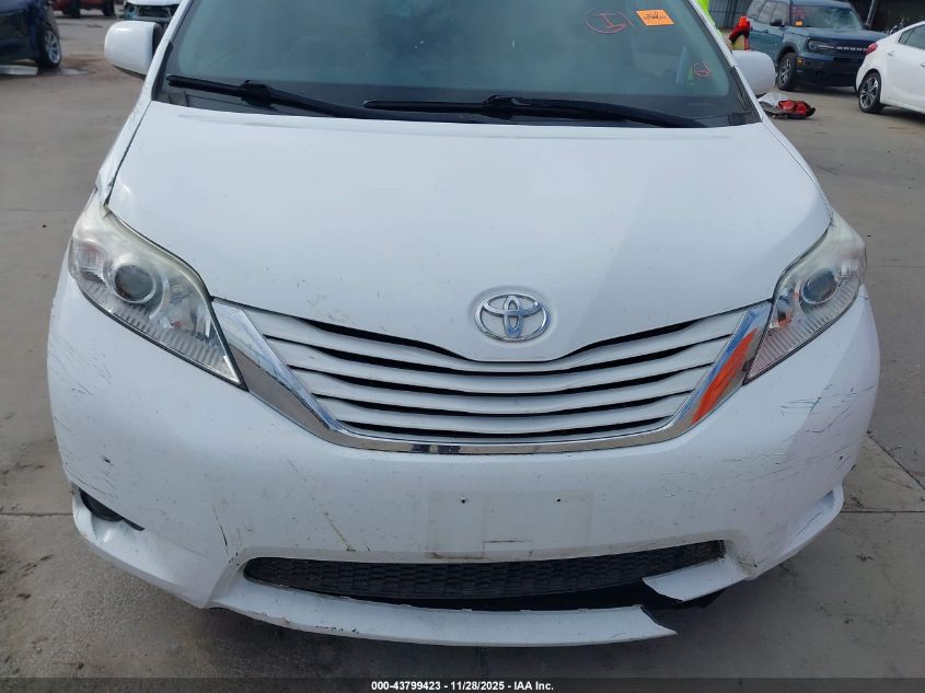 2017 Toyota Sienna Le 8 Passenger VIN: 5TDKZ3DC3HS900338 Lot: 43799423