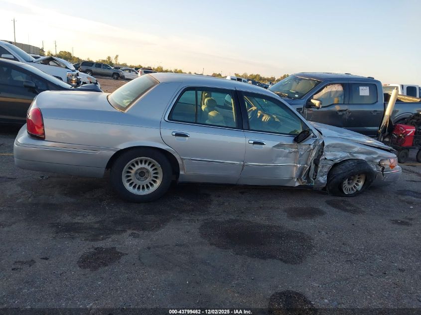 2001 Mercury Grand Marquis Ls VIN: 2MEFM75W41X701341 Lot: 43799462