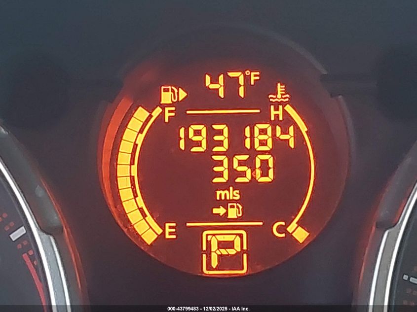 2009 Nissan Rogue Sl VIN: JN8AS58TX9W049313 Lot: 43799483