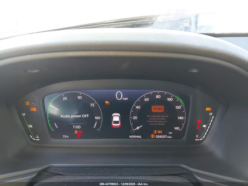 2024 Honda Accord Hybrid Sport-L VIN: 1HGCY2F77RA026819 Lot: 43799533