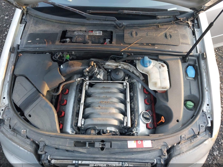 2004 Audi S4 4.2 VIN: WAUPL68E54A136307 Lot: 43799546