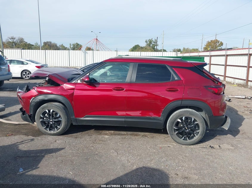 2022 Chevrolet Trailblazer Fwd Lt VIN: KL79MPS21NB140750 Lot: 43799550