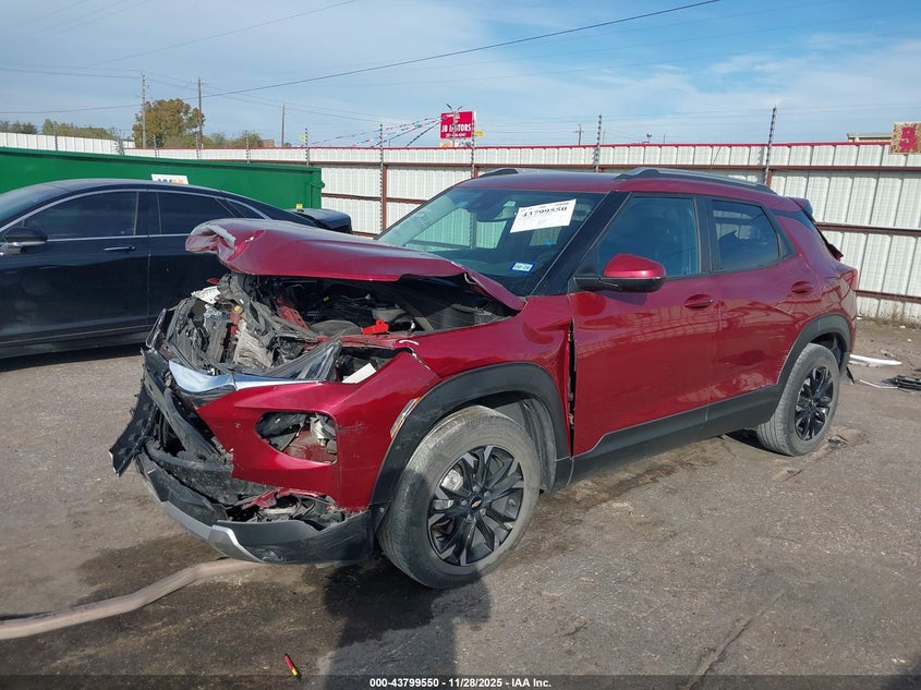 2022 Chevrolet Trailblazer Fwd Lt VIN: KL79MPS21NB140750 Lot: 43799550