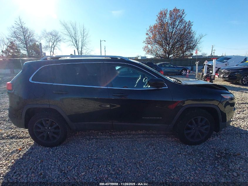 2014 Jeep Cherokee Limited VIN: 1C4PJMDS2EW128971 Lot: 43799598
