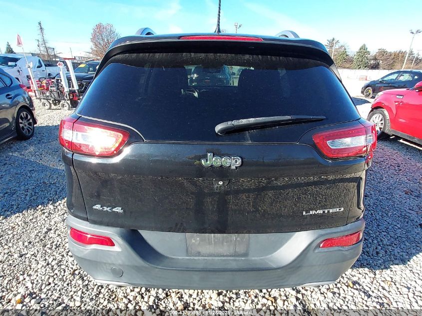 2014 Jeep Cherokee Limited VIN: 1C4PJMDS2EW128971 Lot: 43799598
