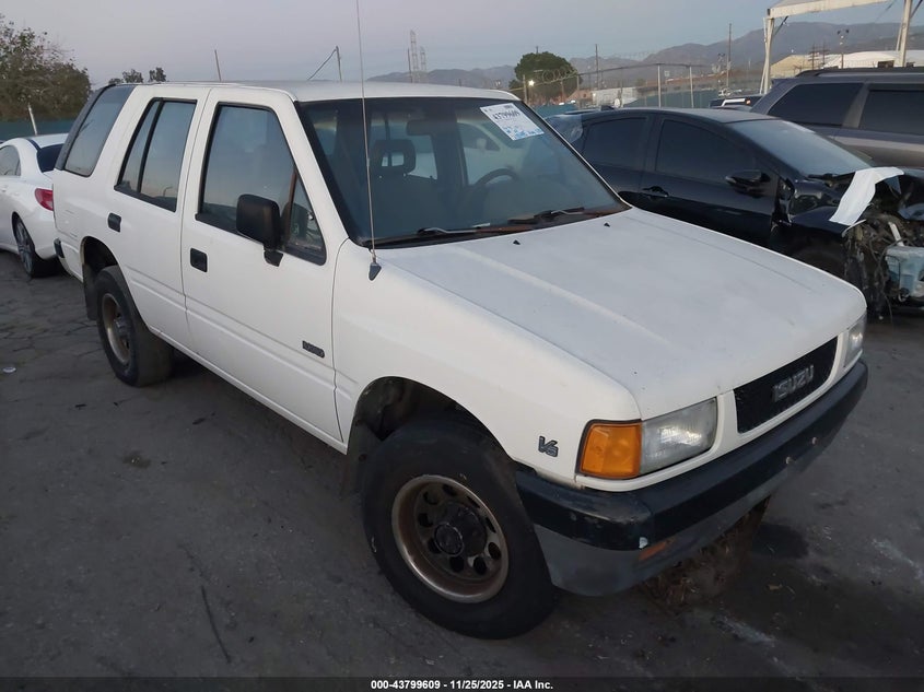 4S2CY58Z7N4310852 1992 Isuzu Rodeo S/Ls/Xs auction photo 1