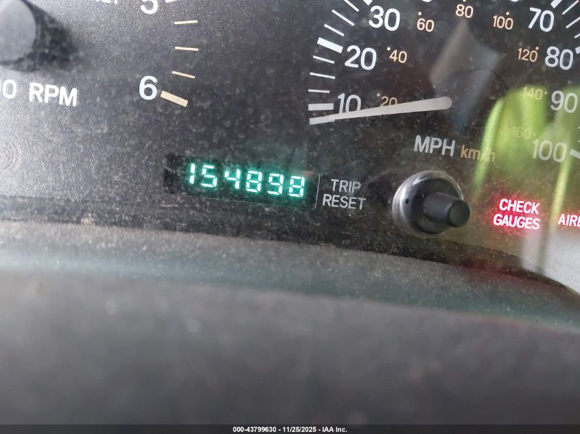 1999 Jeep Cherokee Classic VIN: 1J4FF78S4XL658849 Lot: 43799630