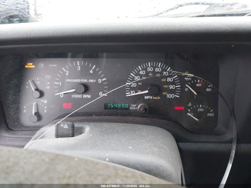 1999 Jeep Cherokee Classic VIN: 1J4FF78S4XL658849 Lot: 43799630