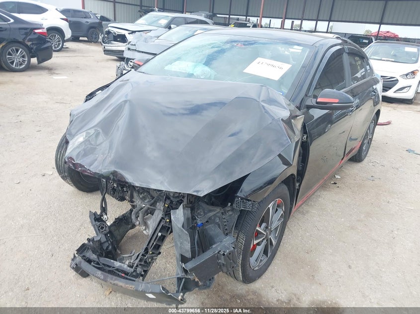 2022 Kia Forte Lxs VIN: 3KPF24AD3NE416684 Lot: 43799656