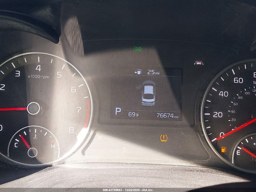 2020 Kia Optima Lx VIN: 5XXGT4L31LG382058 Lot: 43799663