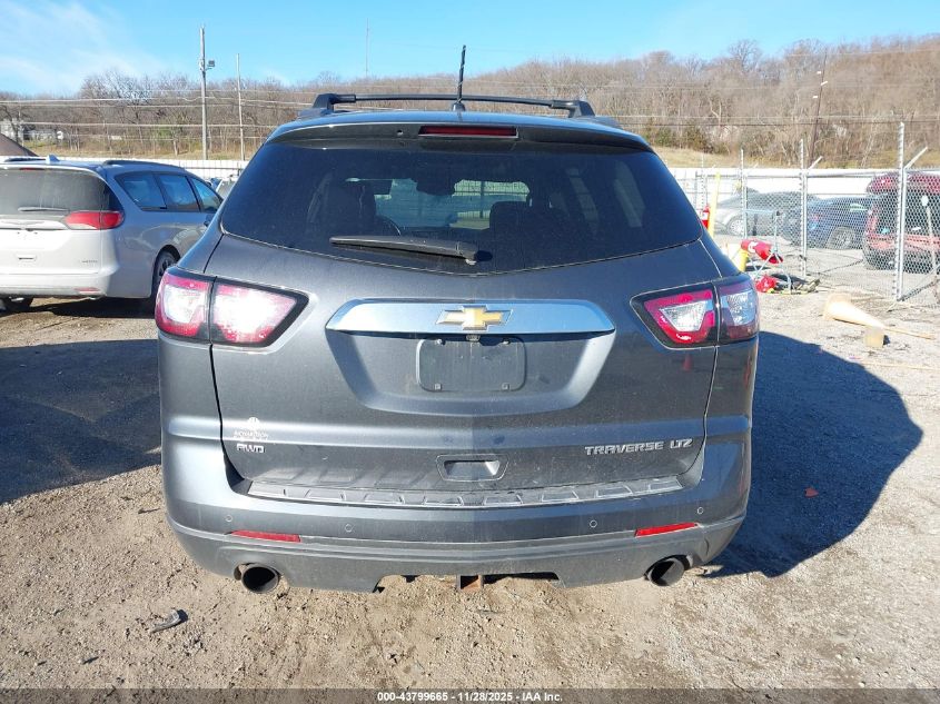 2014 Chevrolet Traverse Ltz VIN: 1GNKVJKD6EJ160263 Lot: 43799665