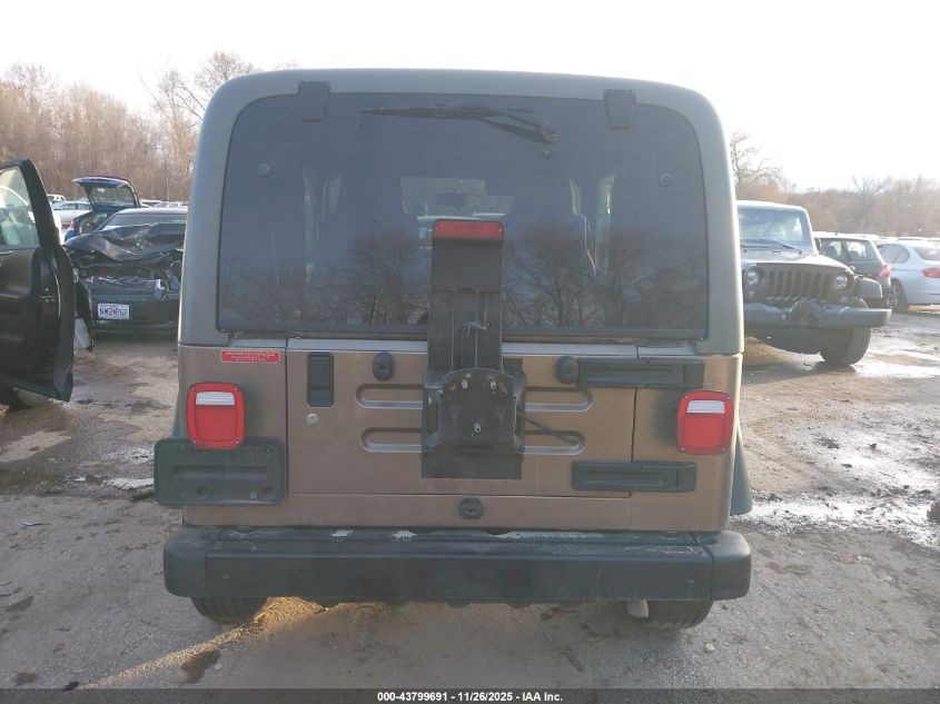 2006 Jeep Wrangler Sport Rhd VIN: 1J4F449S76P785783 Lot: 43799691