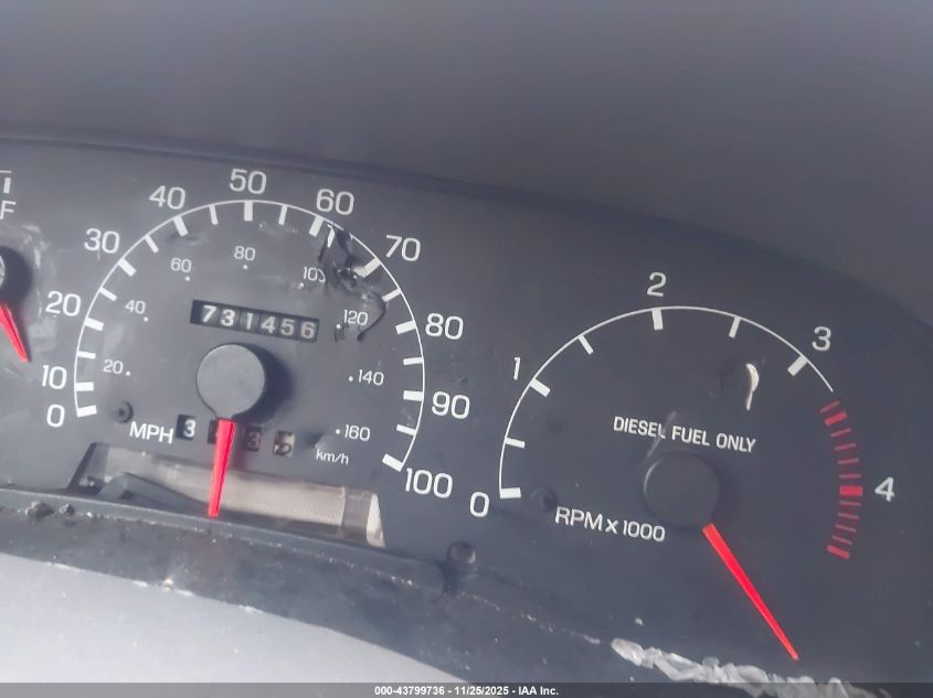 2000 Ford F-350 Lariat/Xl/Xlt VIN: 1FTSW30F4YEA48161 Lot: 43799736