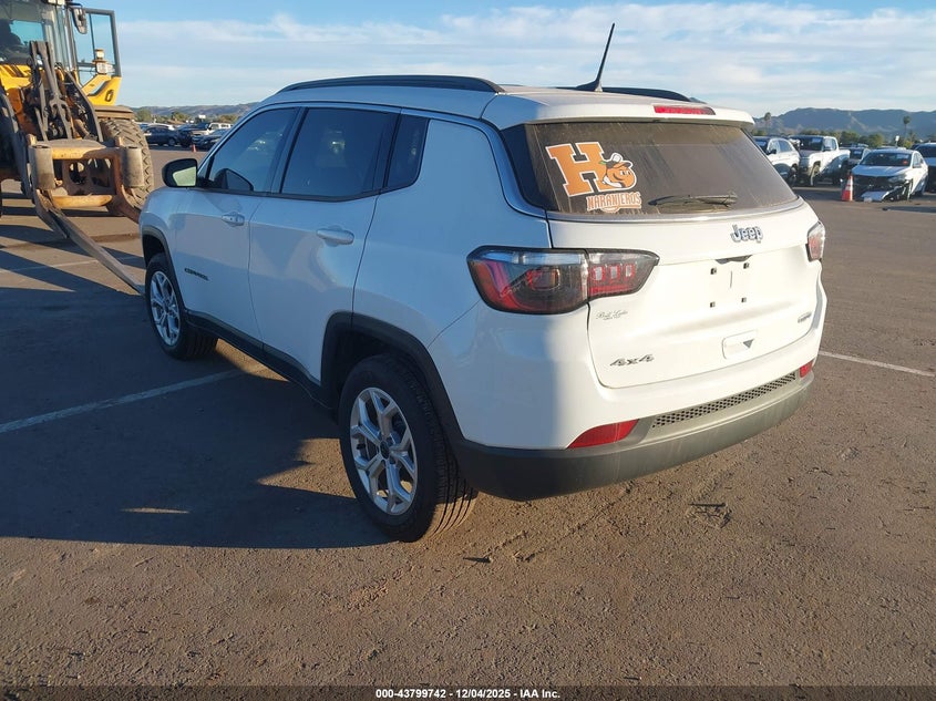 Vin: 3c4njdbn8st556078, lot: 44295189, jeep compass latitude 4x4 20253