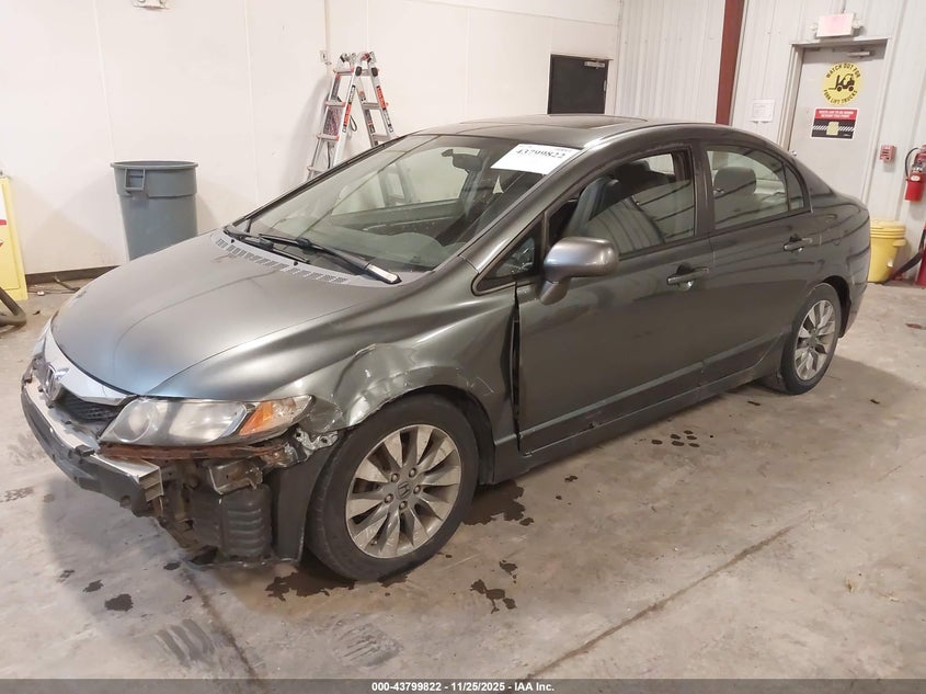 2009 Honda Civic Ex VIN: 19XFA16849E030410 Lot: 43799822