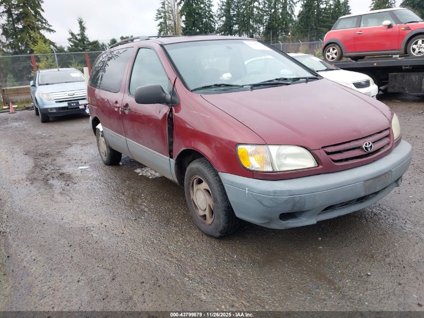 2001 Toyota Sienna Le