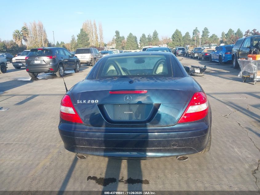 2008 Mercedes-Benz Slk 280 VIN: WDBWK54FX8F184449 Lot: 43799881